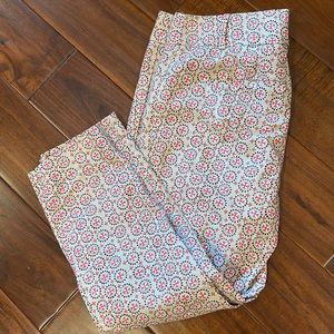 Loft Marisa medallion capris
